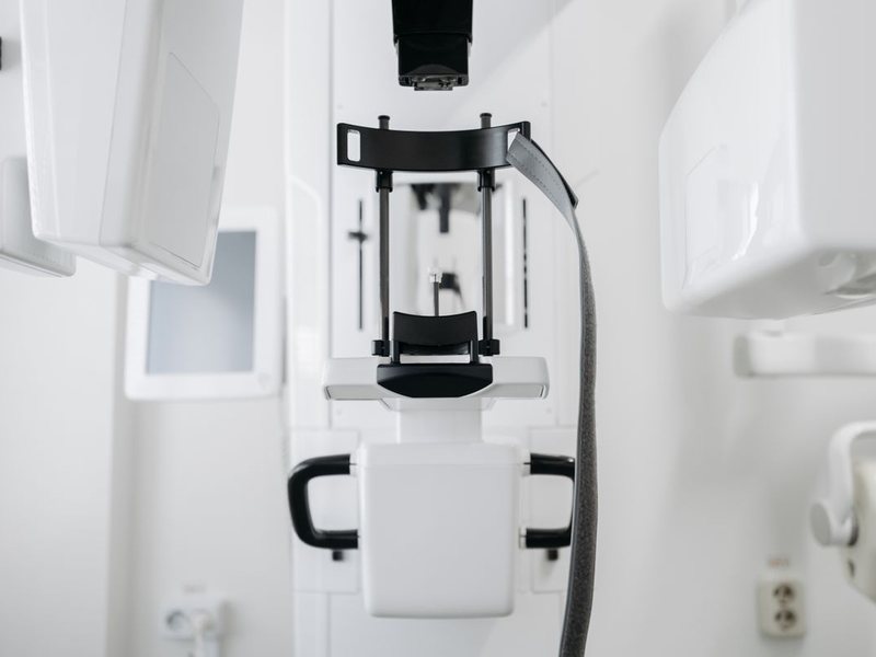 院内に設置された歯科用CT